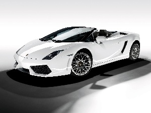 Lamborghini Gallardo, Cabriolet, White