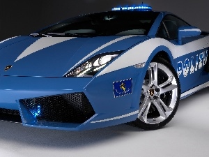 Lamborghini, police