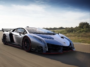 road, Lamborghini Veneno