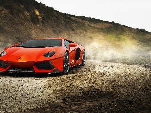 Way, Lamborghini Aventador