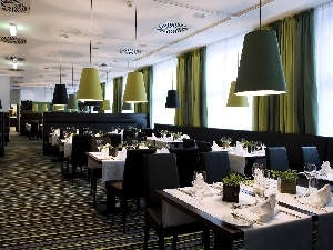 Tables, Lamps, Restaurant