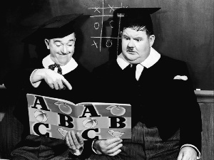 Laurel and Hardy, comedy