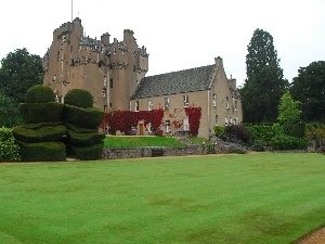 Lawn, Scotland, Castle, Crathes