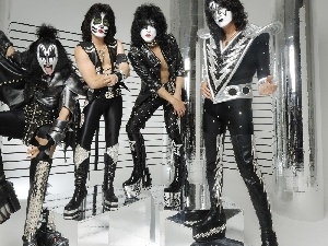 leathers, kiss, Team, clothes, musical