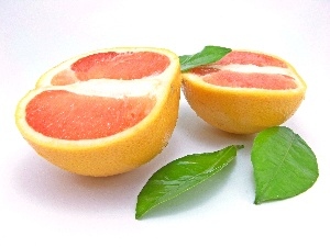 leaves, grapefruit