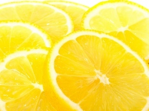 lemons, slices