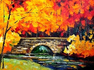 autumn, Leonid Afremov