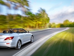 Lexus IS 250C, silver