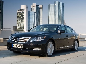 Lexus LS 600H, Hybrid, Black