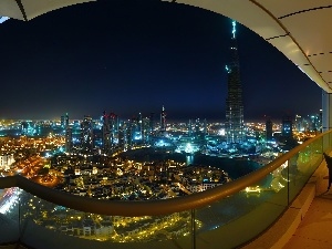 light, color, Dubaj, night