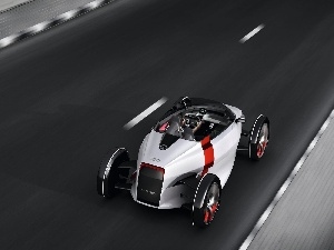 Light, construction, Audi Urban Spyder