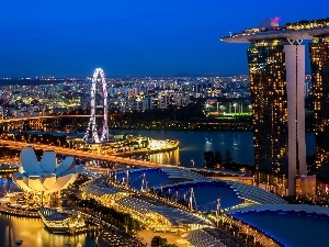 lighting, Singapur, Picture of Town