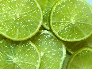 limes, slices