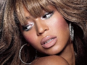 seductive, lips, Beyonce