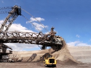 loader, quarry, excavator, Rheinbraun