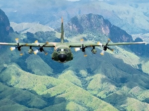 Lockheed C-130, Hercules, Military truck