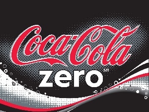 logo, zero, Coca, cola