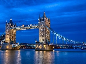 London, England, Tower Bridge