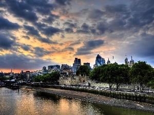 town, London, panorama