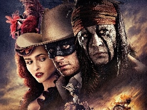 The lone ranger, Johnny Depp, movie, Actors