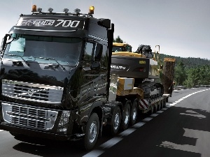 lorry, Volvo FH 16, Way