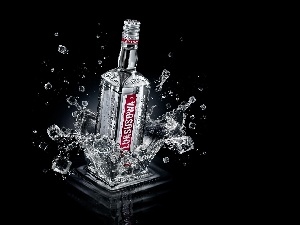 vodka, luxurious, Bottle