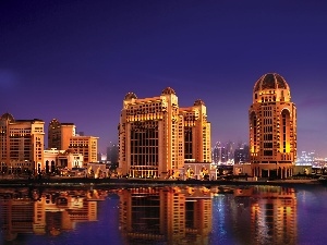 Town, luxury, St Regis Doha, Hotel hall