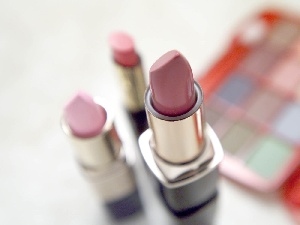 make-up, shadows, cosmetics, lipstick