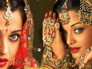 make-up, jewellery, Women