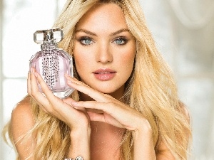 make-up, perfume, Blonde