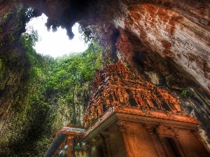 cave, Malaysia, temple