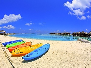 Maldives, Beaches, Ocean, boats
