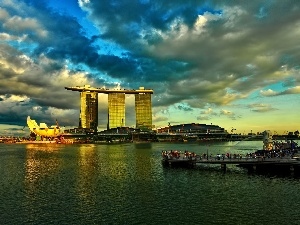Singapur, Marina Bay