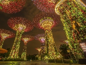 Singapur, Marina Bay Sands, Garden, Hotel hall