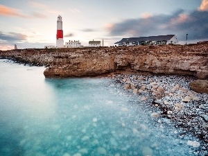 Lighthouse, maritime, sea