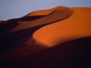 Desert, Maroko, Dunes