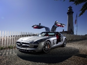 SLS, Mercedes Benz