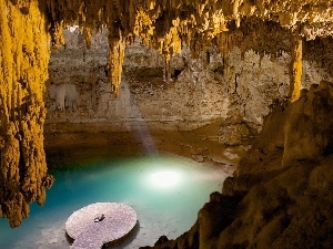 Mexico, rocks, well, karst