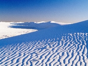 Mexico, New, White, sands