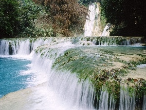 Minas Viejas, Mexico, waterfall