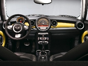 interior, Mini Cooper