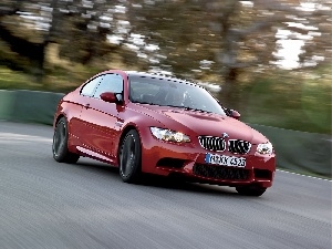 model, M3, Red, E90, BMW