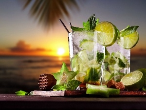 Mojito, Great Sunsets, drinks