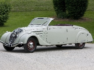 motor car, Retro, Peugeot 402L Eclipse