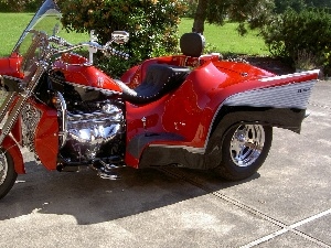 Motorbike, Red