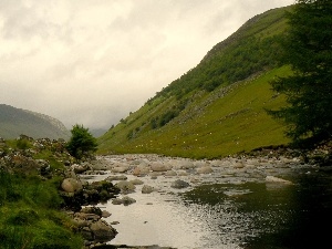 River, Mountains, Scotland