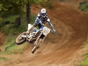 Mud, track, Yamaha WR450F