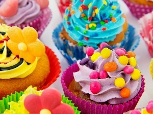 Muffins, color