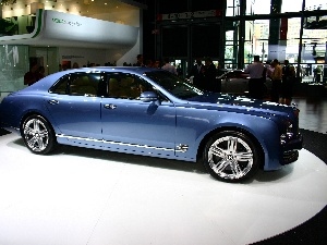 Bentley Mulsanne, exhibition