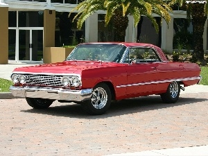 Muscle, car, Chevrolet Impala